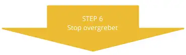 Step 6: Stop overgrebet.