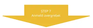 Step 7: Anmeld overgrebet.