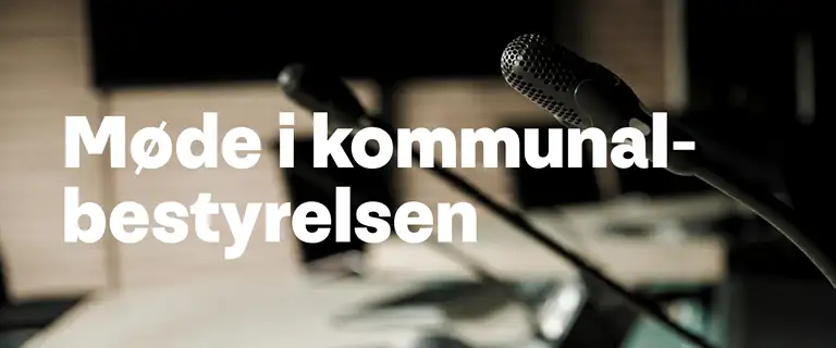 Møde i kommunalbestyrelsen